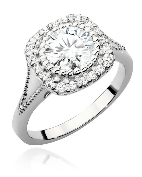 Pierścionek W552 Diament 1