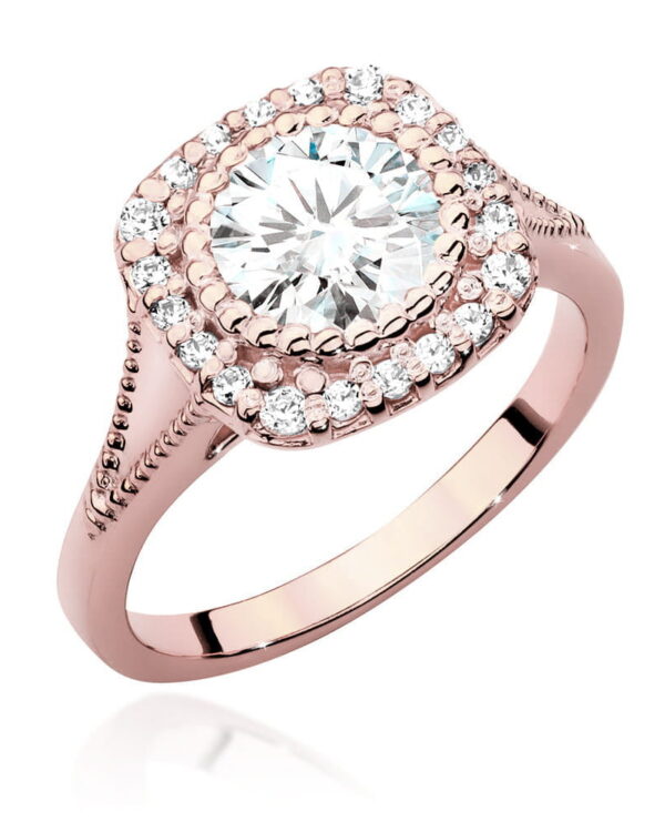 Pierścionek W552 Diament 1