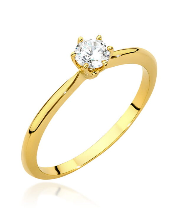Pierścionek W553 Diament 0