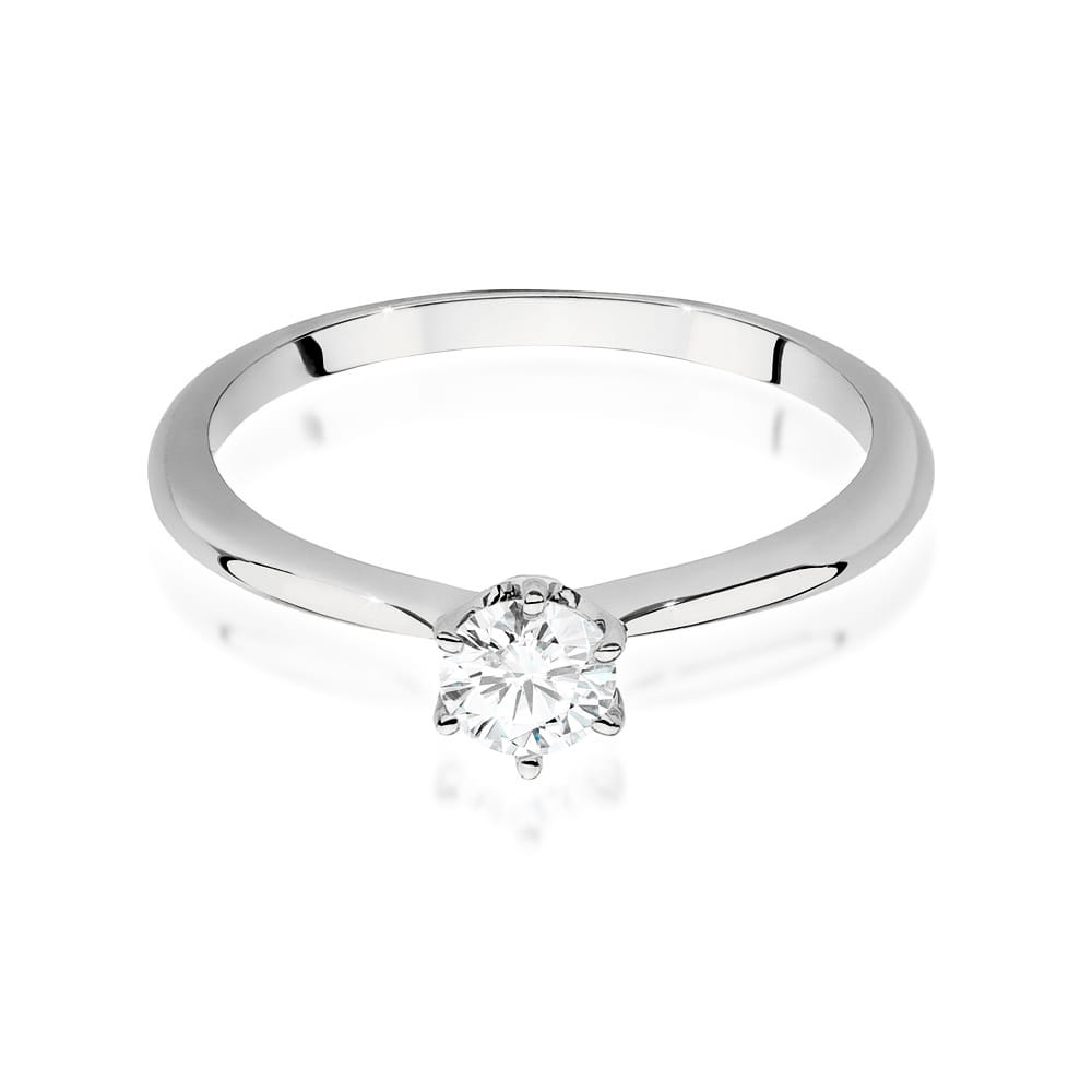 Pierścionek Diament 0,50ct białe złoto 3 50ct białe złoto Jubiler Kraków BigDIAMOND