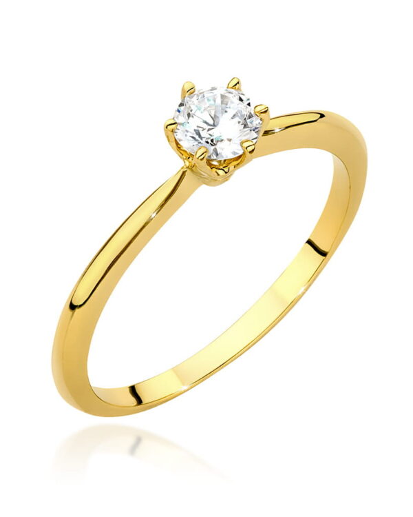 Pierścionek W553 Diament 0