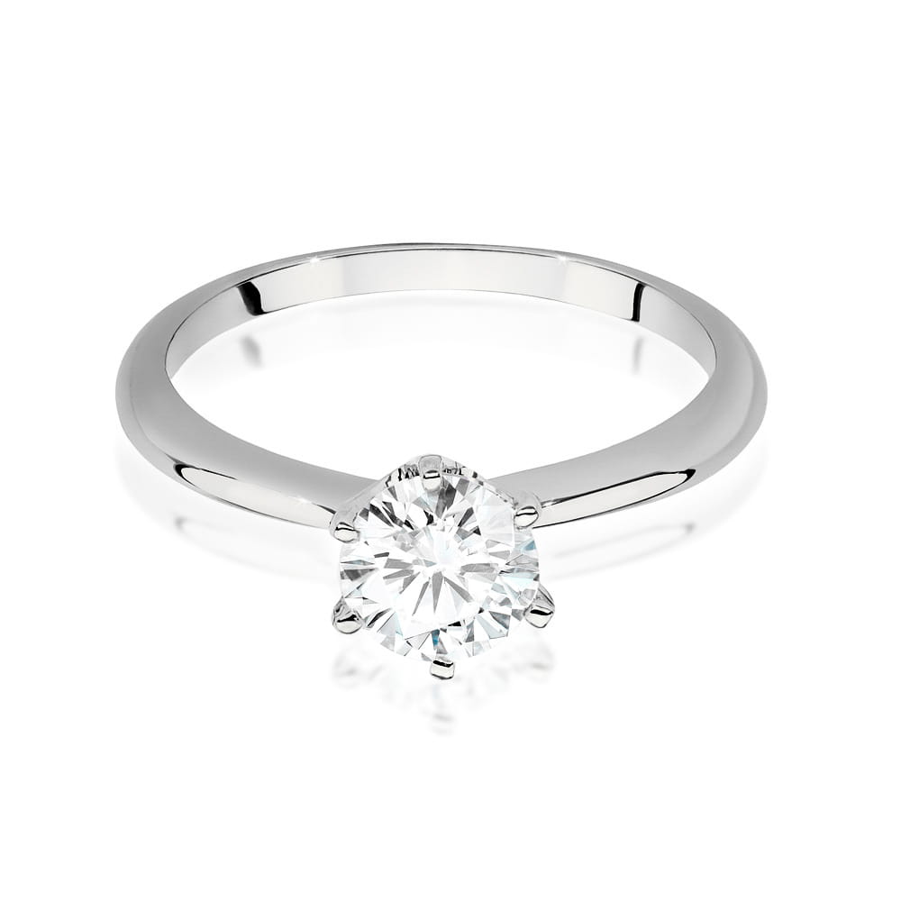 Pierścionek Diament 1,00ct białe złoto 3 00ct białe złoto Jubiler Kraków BigDIAMOND