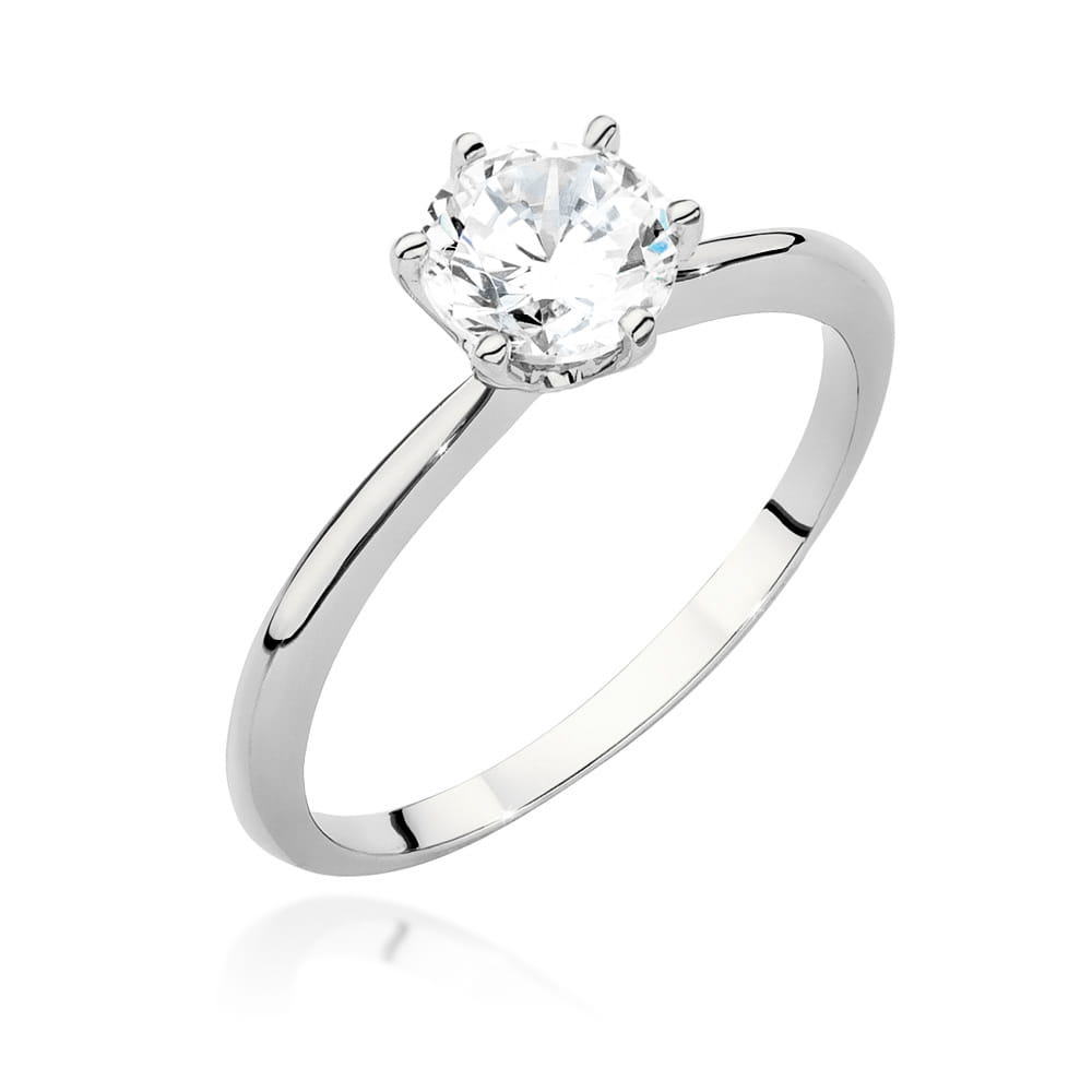 Pierścionek W553 Diament 1