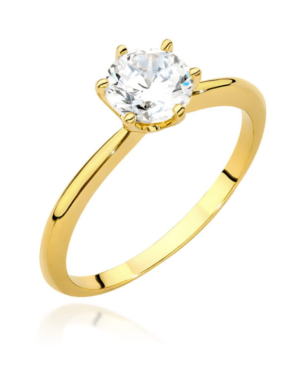 Pierścionek W553 Diament 1