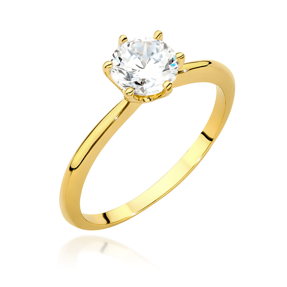 Pierścionek W553 Diament 1