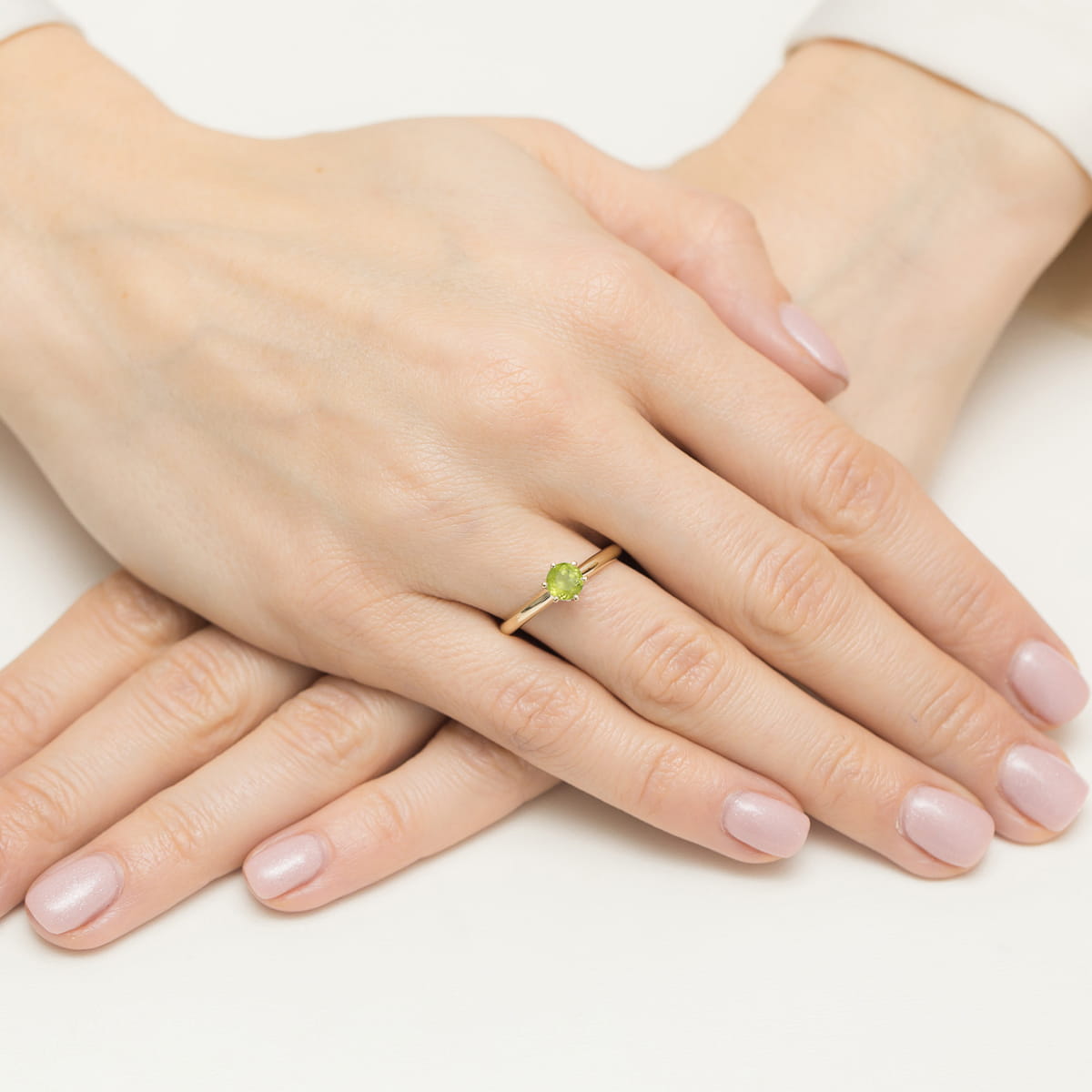 Pierścionek Oliwin 0,60ct żółte złoto 5 Pierścionek Oliwin 0,60ct żółte złoto - obrazek 4