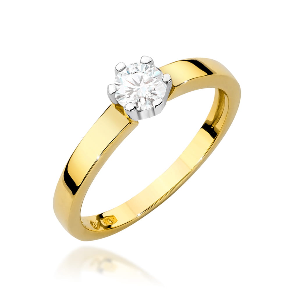 Pierścionek W562 Diament 0
