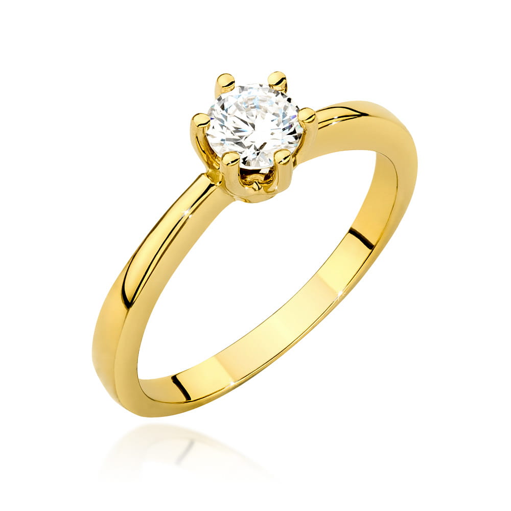 Pierścionek W563 Diament 0