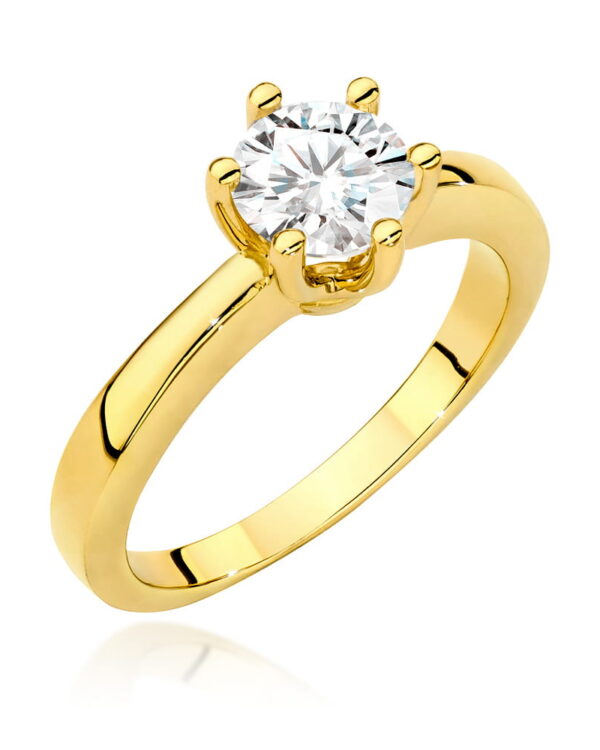 Pierścionek W563 Diament 0