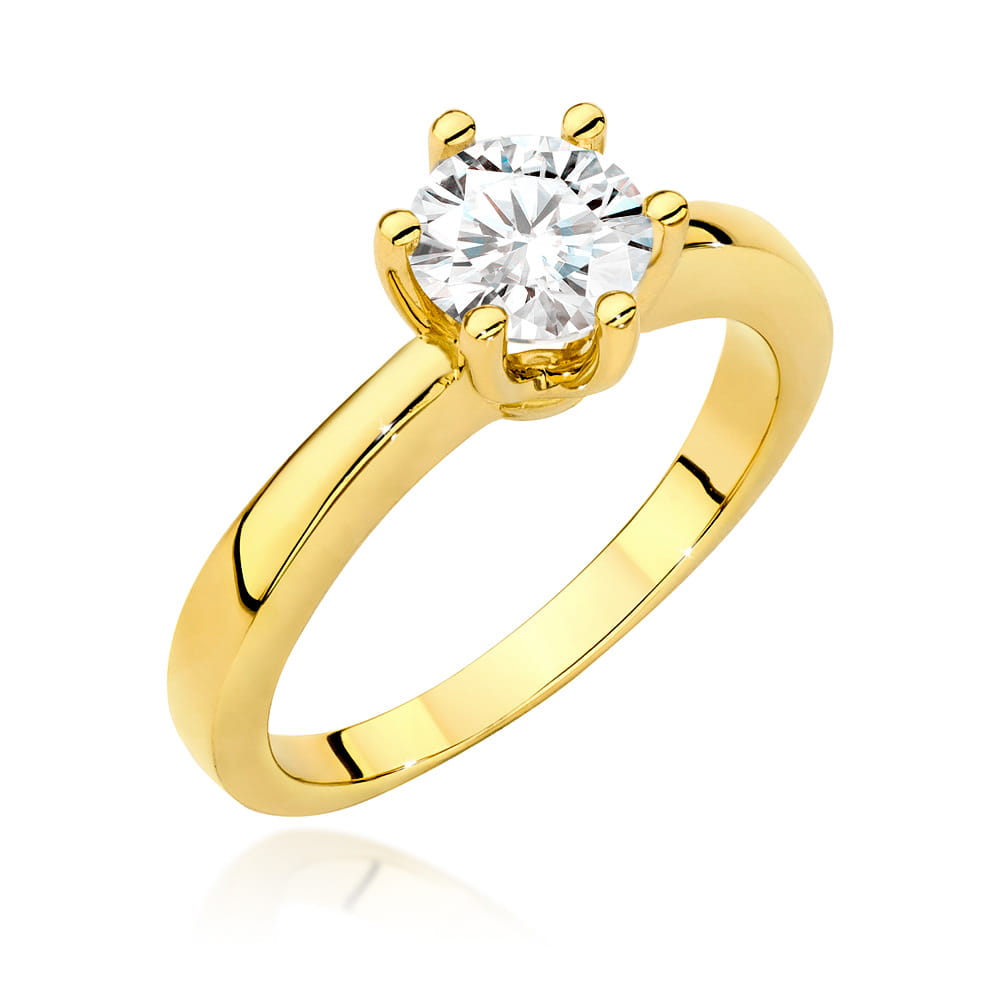 Pierścionek W563 Diament 0