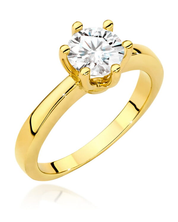 Pierścionek W563 Diament 1