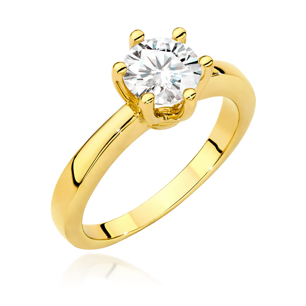 Pierścionek W563 Diament 1
