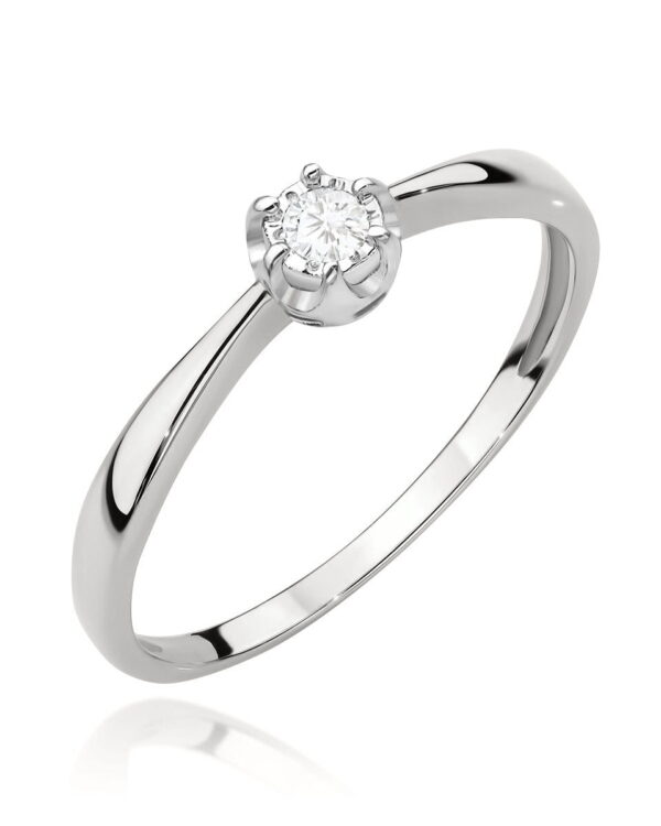 Pierścionek W567 Diament 0