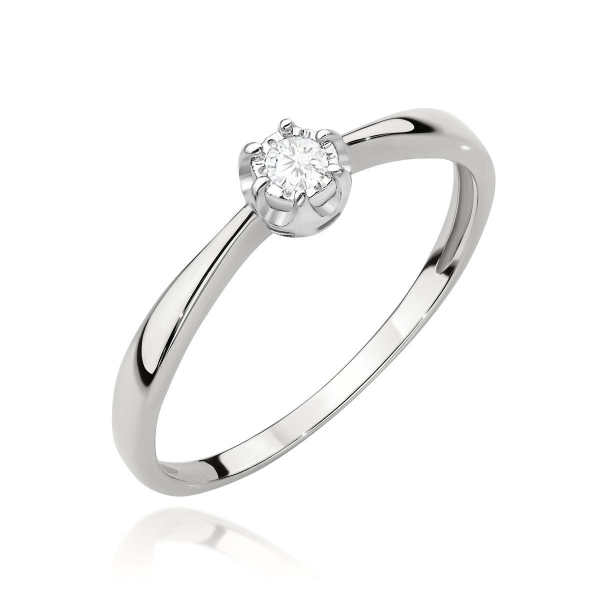 Pierścionek W567 Diament 0