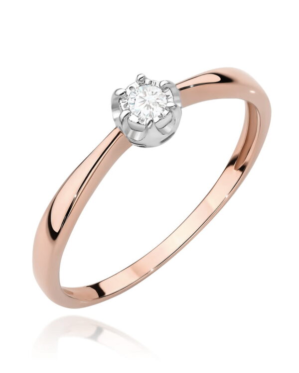 Pierścionek W567 Diament 0