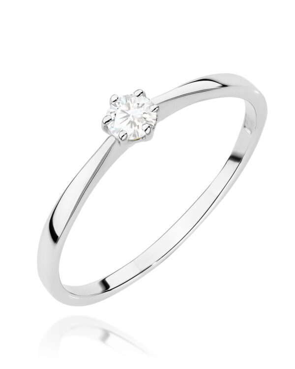 Pierścionek W579 Diament 0