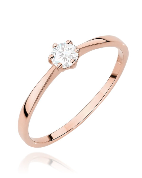 Pierścionek W579 Diament 0