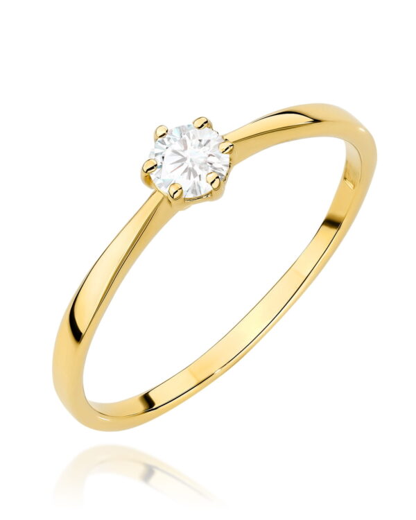 Pierścionek W579 Diament 0