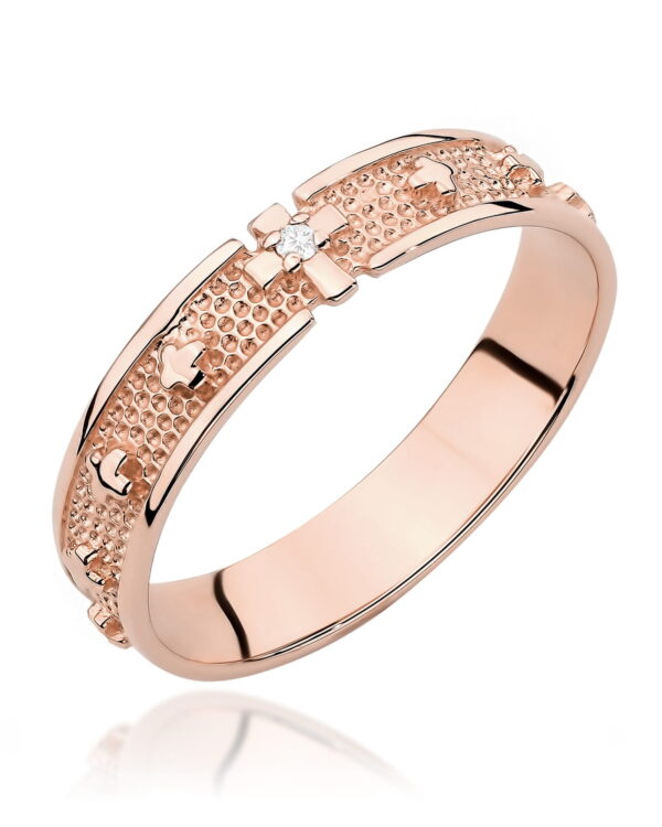 Pierścionek W580 Diament 0