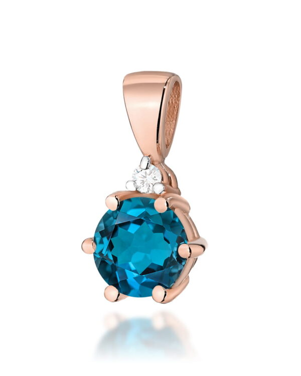 Zawieszka Z076 Topaz London Blue 0