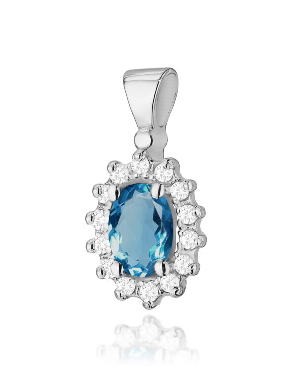 Zawieszka Z182 Topaz London Blue 0