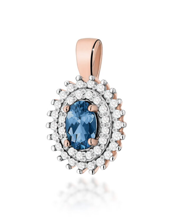 Zawieszka Z303 Topaz London Blue 0