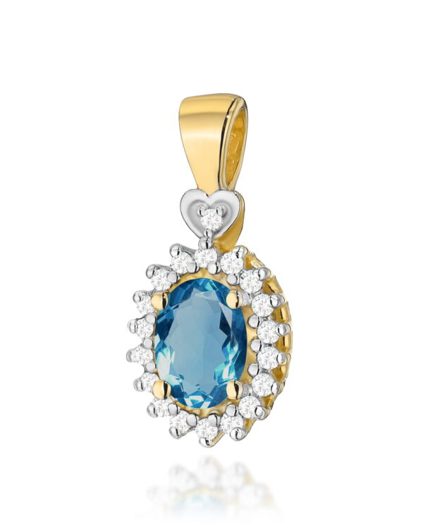 Zawieszka Z312 Topaz London Blue 0