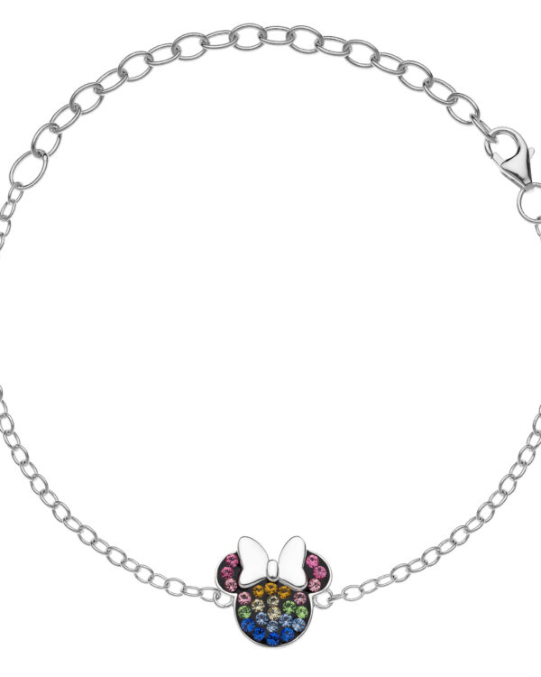 Bransoletka Disney Minnie – srebro 925 – pełen widok